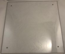 Load image into Gallery viewer, Cobalt Flux Pro Platform Clear Polycarbonate Lexan Panel for Dance Dance Revolution DDR Replacement parts to fix pad