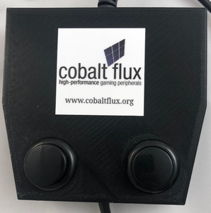 Cobalt Flux Control box for GameCube, PlayStation 3, Nintendo Wii, Xbox, Xbox 360