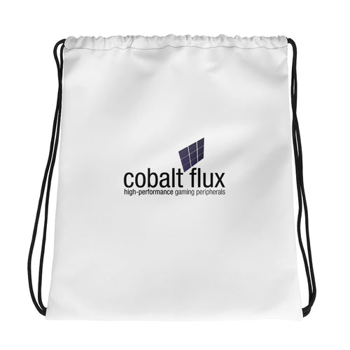 Cobalt Flux Drawstring bag